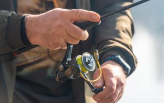 Man enjoying a last minute trip to one of the NW Ontario fishing lodges.